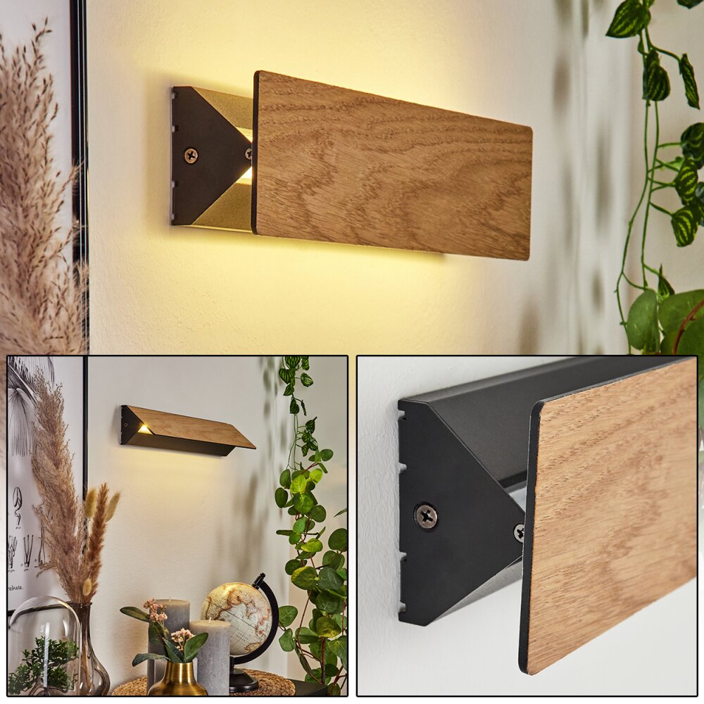 Syar Vägglampa LED Svart, 1-ljuskällor main product photo