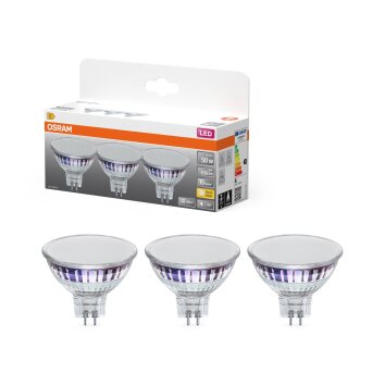 OSRAM Set med 3 LED Star GU5.3 6,5 W 2700 Kelvin 630 Lumen