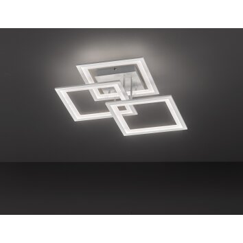 Wofi Lampor MODESTO Taklampa LED Silver, 3-ljuskällor Wofi Lampor MODESTO Taklampa LED Silver, 3-ljuskällor