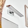 Morges Spegellampa LED Krom, Vit, 1-ljuskällor