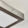 Finsrud Taklampa LED Nickel matt, 1-ljuskällor