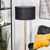 Flemming Golvlampa Naturfärger, Svart, 1-ljuskällor