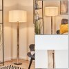 Flemming Golvlampa Naturfärger, Svart, 1-ljuskällor