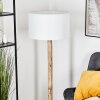 Flemming Golvlampa Naturfärger, Svart, 1-ljuskällor