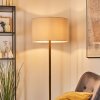 Flemming Golvlampa Naturfärger, Svart, 1-ljuskällor