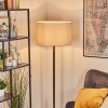Flemming Golvlampa Naturfärger, Svart, 1-ljuskällor