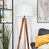 Flemming Golvlampa Naturfärger, Svart, 1-ljuskällor