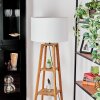 Flemming Golvlampa Naturfärger, Svart, 1-ljuskällor