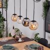 Gastor Pendellampa, kullampa, Pendelbelysning Amber, Klart, Rökfärger, 4-ljuskällor