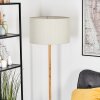 Flemming Golvlampa Naturfärger, Svart, 1-ljuskällor