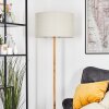 Flemming Golvlampa Naturfärger, Svart, 1-ljuskällor