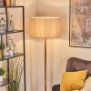 Flemming Golvlampa Naturfärger, Svart, 1-ljuskällor