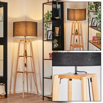 Flemming Golvlampa Naturfärger, 1-ljuskällor