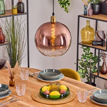 Koyoto Pendellampa, kullampa, Pendelbelysning Guld, 1-ljuskällor