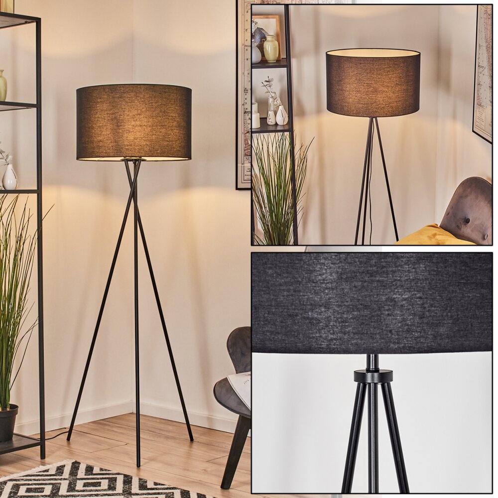 Flemming Golvlampa Svart, 1-ljuskällor main product photo