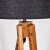 Flemming Golvlampa Naturfärger, Svart, 1-ljuskällor