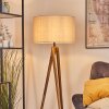 Flemming Golvlampa Naturfärger, Svart, 1-ljuskällor