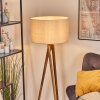 Flemming Golvlampa Naturfärger, Svart, 1-ljuskällor