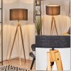 Flemming Golvlampa Naturfärger, Svart, 1-ljuskällor