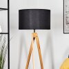 Flemming Golvlampa Naturfärger, Svart, 1-ljuskällor