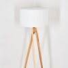 Flemming Golvlampa Naturfärger, Svart, 1-ljuskällor