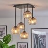 Ripoll Taklampa, kullampa Amber, Klart, Rökfärger, 5-ljuskällor
