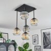 Ripoll Taklampa, kullampa Amber, Klart, Rökfärger, 5-ljuskällor