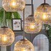 Ripoll Taklampa, kullampa Amber, Klart, Rökfärger, 5-ljuskällor