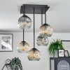 Ripoll Taklampa, kullampa Amber, Klart, Rökfärger, 5-ljuskällor