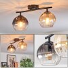 Koyoto Taklampa, kullampa Amber, Klart, Rökfärger, 2-ljuskällor