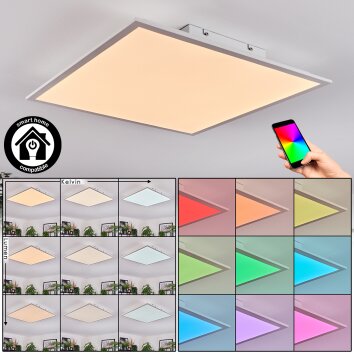 Orain Taklampa, Panel LED Vit, 1-ljuskällor, Färgväxlare
