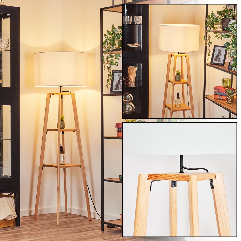 Flemming Golvlampa Naturfärger, 1-ljuskällor main product photo