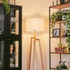 Flemming Golvlampa Naturfärger, Svart, 1-ljuskällor