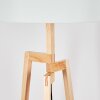 Flemming Golvlampa Naturfärger, Svart, 1-ljuskällor