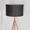 Flemming Golvlampa Naturfärger, Nickel matt, 1-ljuskällor