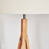 Flemming Golvlampa Naturfärger, Nickel matt, 1-ljuskällor
