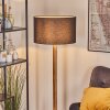 Flemming Golvlampa Naturfärger, Svart, 1-ljuskällor