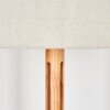 Flemming Golvlampa Naturfärger, Svart, 1-ljuskällor