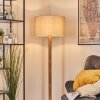 Flemming Golvlampa Naturfärger, Svart, 1-ljuskällor