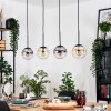 Gastor Pendellampa, kullampa, Pendelbelysning Amber, Klart, Rökfärger, 4-ljuskällor