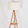 Flemming Golvlampa Brun, Naturfärger, Svart, 1-ljuskällor
