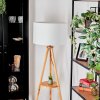 Flemming Golvlampa Naturfärger, Svart, 1-ljuskällor