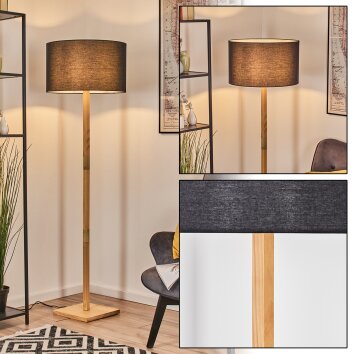 Flemming Golvlampa Naturfärger, 1-ljuskällor