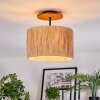 Granja Taklampa Naturfärger, Svart, 1-ljuskällor