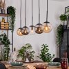 Gastor Pendellampa, kullampa, Pendelbelysning Amber, Klart, Rökfärger, 5-ljuskällor
