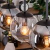 Gastor Pendellampa, kullampa, Pendelbelysning Amber, Klart, Rökfärger, 5-ljuskällor