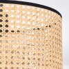 Ramila Taklampa Naturfärger, Svart, 1-ljuskällor