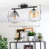 Ripoll Taklampa, kullampa Amber, Klart, Rökfärger, 2-ljuskällor