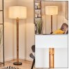 Flemming Golvlampa Naturfärger, Svart, 1-ljuskällor