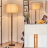 Flemming Golvlampa Naturfärger, Svart, 1-ljuskällor